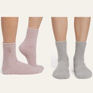 UnHide Softie Sock 2x pack in Rose Baby and Greige Goose